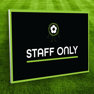 17"x11" STAFF ONLY FOAMCORE BOARD