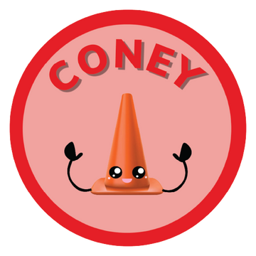 Coney Sticker