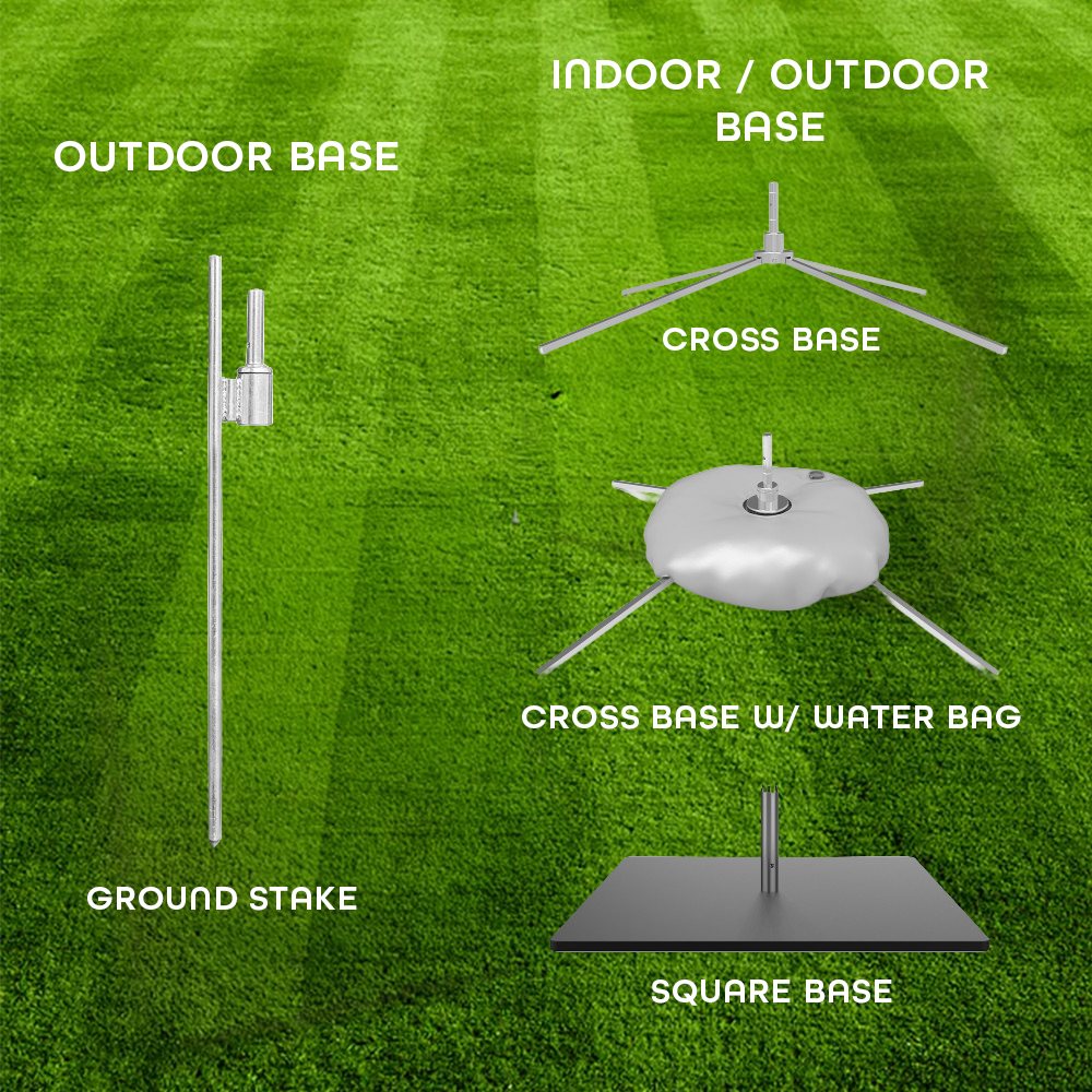 14' DOUBLE SIDED FEATHER FLAG